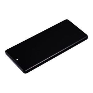 OLED ASSEMBLY WITH FRAME FOR MOTO EDGE (XT2305) (ECLIPSE BLACK)