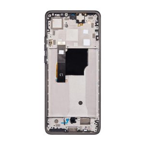 LCD ASSEMBLY WITH FRAME FOR MOTO EDGE 40 NEO (XT2307/2023) BLACK