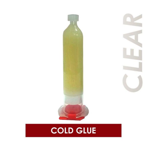 COLD PRESS GLUE FOR BACK COVERS (CLEAR)