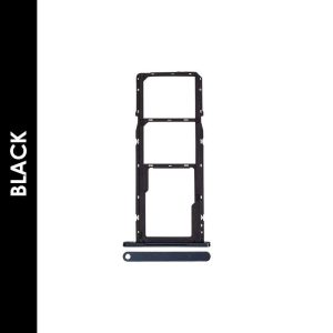 DUAL SIM TRAY COMPATIBLE FOR SAMSUNG GALAXY A06 (A065) (BLACK)