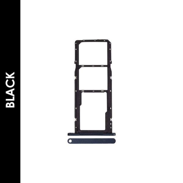 DUAL SIM TRAY COMPATIBLE FOR SAMSUNG GALAXY A06 (A065) (BLACK)