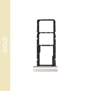 DUAL SIM TRAY COMPATIBLE FOR SAMSUNG GALAXY A06 (A065) (GOLD)