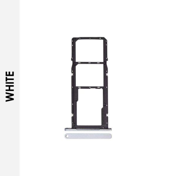 DUAL SIM TRAY COMPATIBLE FOR SAMSUNG GALAXY A06 (A065) (WHITE)