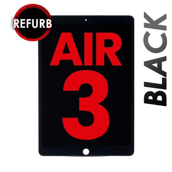 LCD ASSEMBLY WITH DIGITIZER COMPATIBLE FOR IPAD AIR 3 (BLACK)