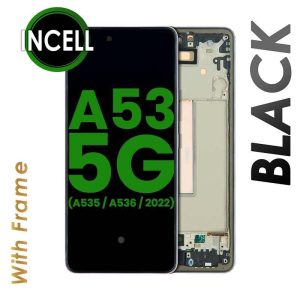 LCD ASSEMBLY WITH FRAME COMPATIBLE FOR GALAXY A53 5G (INCELL)