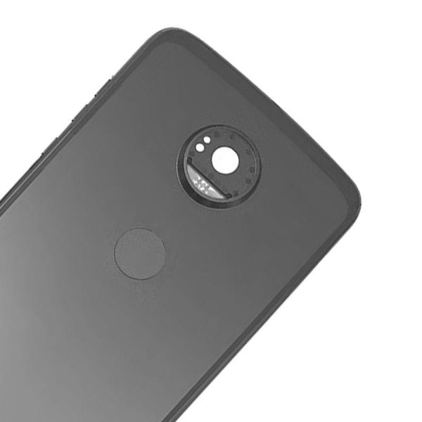 BACK DOOR COMPATIBLE FOR MOTO Z2 PLAY (XT1710 / 2017) (GREY)
