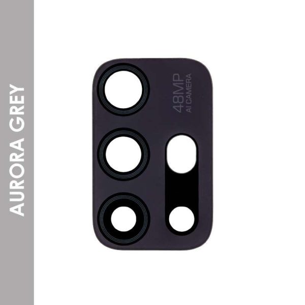BACK CAMERA LENS (GLASS ONLY) FOR MOTO G10 / G10 POWER (GREY)