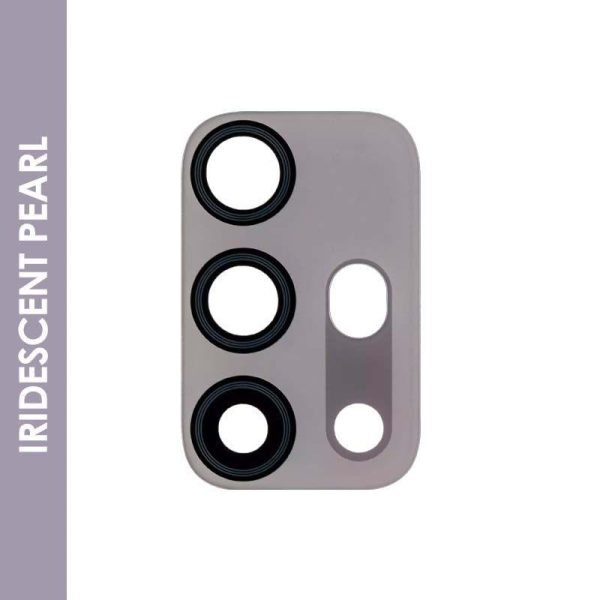 BACK CAMERA LENS (GLASS ONLY) FOR MOTO G10 / G10 POWER (WHITE)