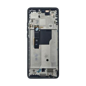 OLED ASSEMBLY WITH FRAME FOR MOTO EDGE (XT2405 / 2024) (BLACK)