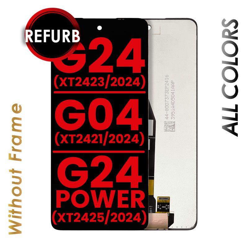 LCD ASSEMBLY WITHOUT FRAME FOR MOTO G24 / G04 / G24 POWER