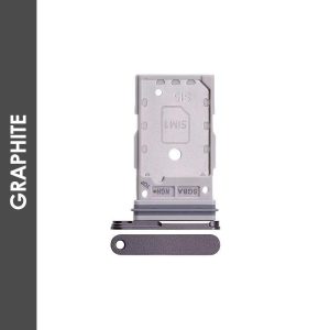 DUAL SIM TRAY COMPATIBLE FOR SAMSUNG GALAXY S24 FE 5G (GRAPHITE)