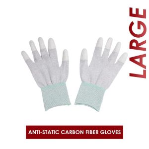 ANTI-STATIC CARBON FIBER GLOVES (LARGE)