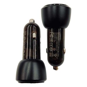 FAST CHARGE CAR CHARGER B12 60W (1XUSB-X + 1XUSB-A)