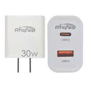 DUAL PORT CHARGER USB-C / USB-A 30 WATTS
