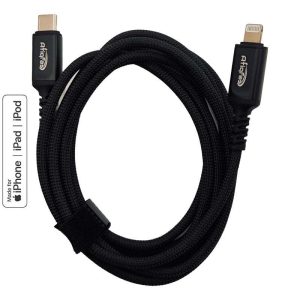 USB C TO LIGHTING CHARGING DATA CABLE (MFI)
