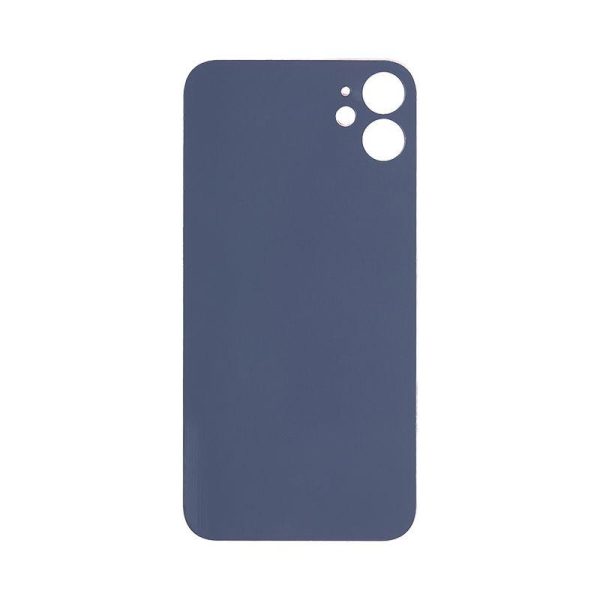 BACK GLASS COMPATIBLE FOR IPHONE 11 (NO LOGO/BIG HOLE) (RED)