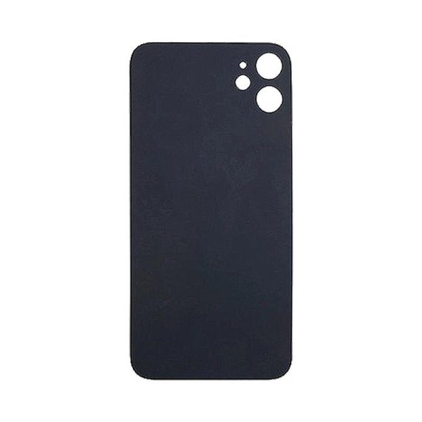 BACK GLASS FOR IPHONE 11 (NO LOGO / LARGE CAMERA HOLE)(WHITE)