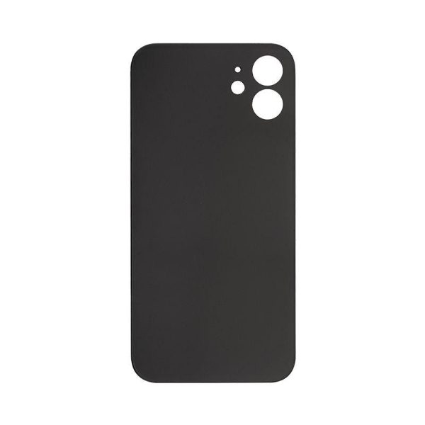 BACK GLASS COMPATIBLE FOR IPHONE 12 (NO LOGO/BIG HOLE) (WHITE)