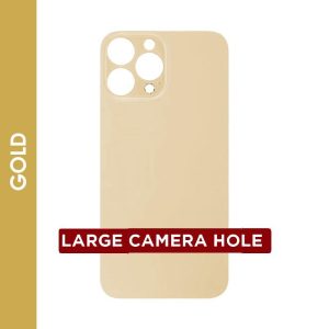 BACKDOOR COMPATIBLE FOR IPHONE 13 PRO MAX (GOLD)