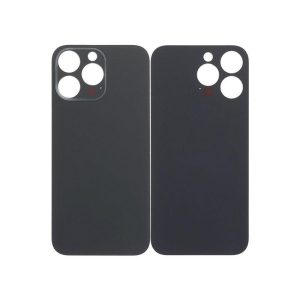 BACKDOOR COMPATIBLE FOR IPHONE 16 PRO MAX (BLACK TITANIUM)