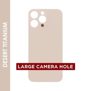 BACKDOOR COMPATIBLE FOR IPHONE 16 PRO MAX (DESERT TITANIUM)