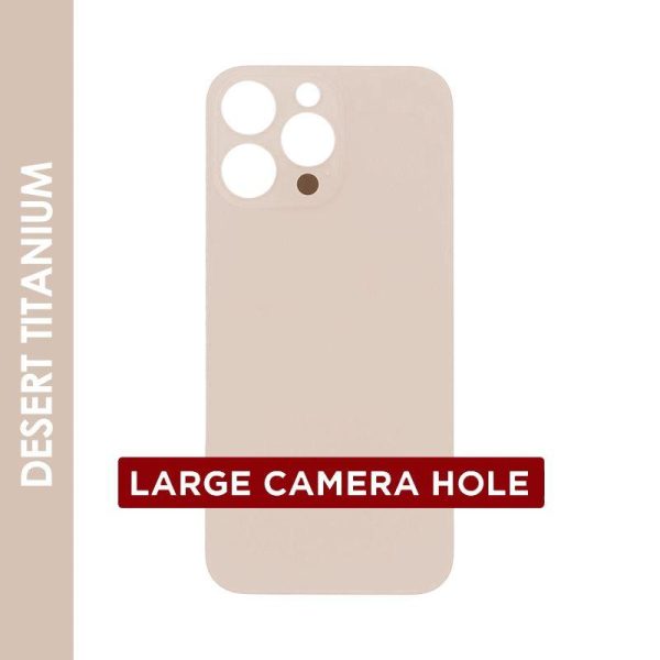 BACKDOOR COMPATIBLE FOR IPHONE 16 PRO MAX (DESERT TITANIUM)