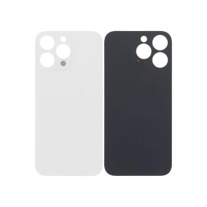 BACKDOOR COMPATIBLE FOR IPHONE 16 PRO MAX (WHITE TITANIUM)
