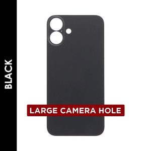 BACKDOOR COMPATIBLE FOR IPHONE 16 PLUS (BLACK)