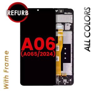 LCD ASSEMBLY WITH FRAME COMPATIBLE FOR GALAXY A06 (A065)