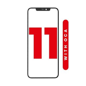 FRONT GLASS WITH OCA COMPATIBLE FOR IPHONE 11