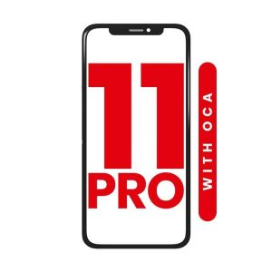 FRONT GLASS WITH OCA COMPATIBLE FOR IPHONE 11 PRO