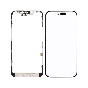FRONT GLASS WITH OCA COMPATIBLE FOR IPHONE 14 PRO