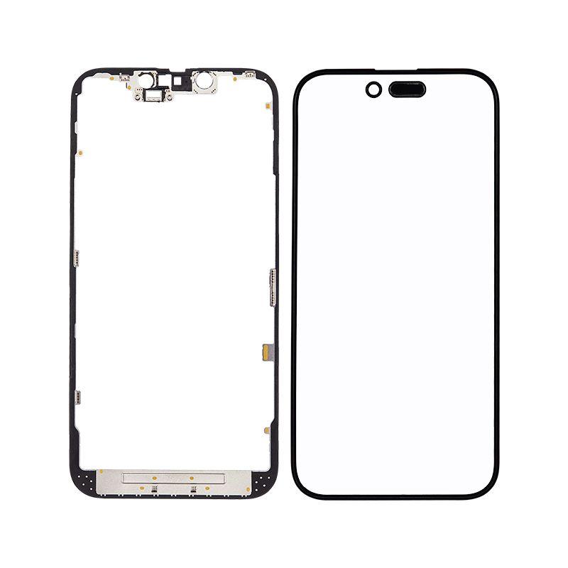 FRONT GLASS WITH OCA COMPATIBLE FOR IPHONE 14 PRO