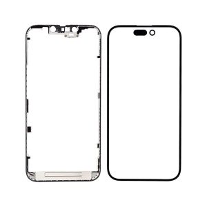 FRONT GLASS WITH OCA COMPATIBLE FOR IPHONE 14 PRO
