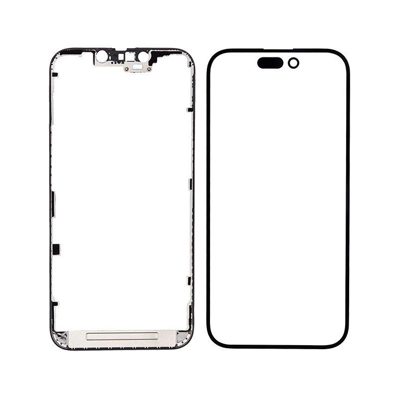 FRONT GLASS WITH OCA COMPATIBLE FOR IPHONE 14 PRO