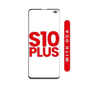 FRONT GLASS ONLY COMPATIBLE FOR SAMSUNG GALAXY S10 PLUS