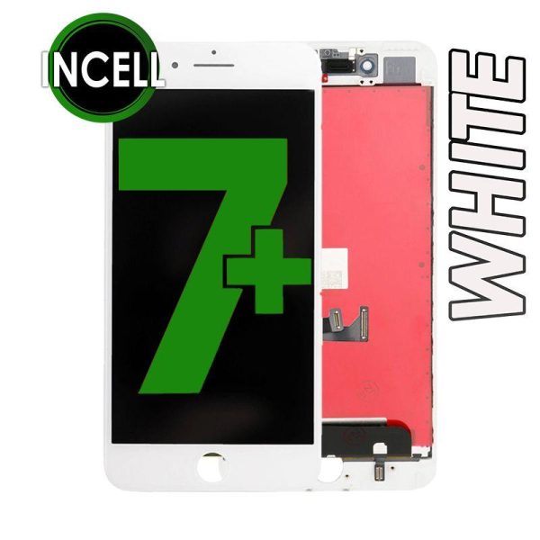 LCD ASSEMBLY COMPATIBLE FOR IPHONE 7 PLUS (INCELL) (WHITE)