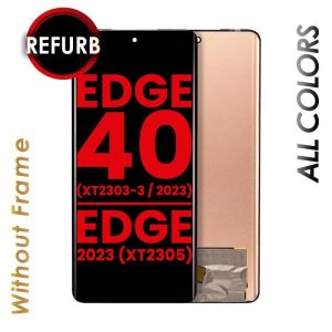 LCD ASSEMBLY WITHOUT FRAME FOR MOTO EDGE 40 / EDGE 2023 (XT2305)