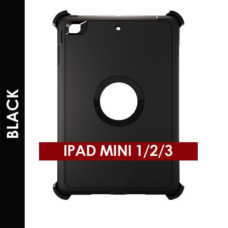 DEFENDER CASE FOR IPAD MINI 1 / MINI 2 / MINI 3 (BLACK)