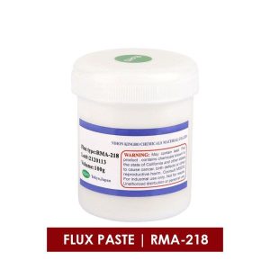 KINGBO SOLDERING FLUX PASTE WHITE BOTTLE (RMA-218)