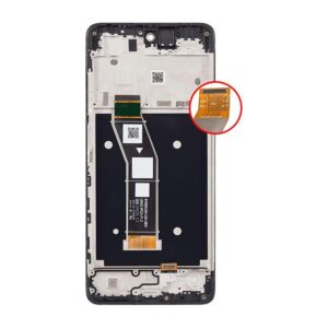 LCD ASSEMBLY WITH FRAME COMPATIBLE FOR MOTO G24 / G24 POWER