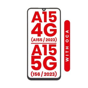 FRONT GLASS WITH OCA COMPATIBLE FOR SAMSUNG GALAXY A15 / A15 5G