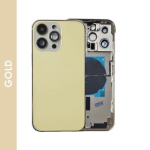 HOUSING FRAME COMPATIBLE FOR IPHONE 14 PRO MAX GOLD
